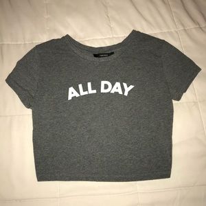 Forever 21 Crop Tee